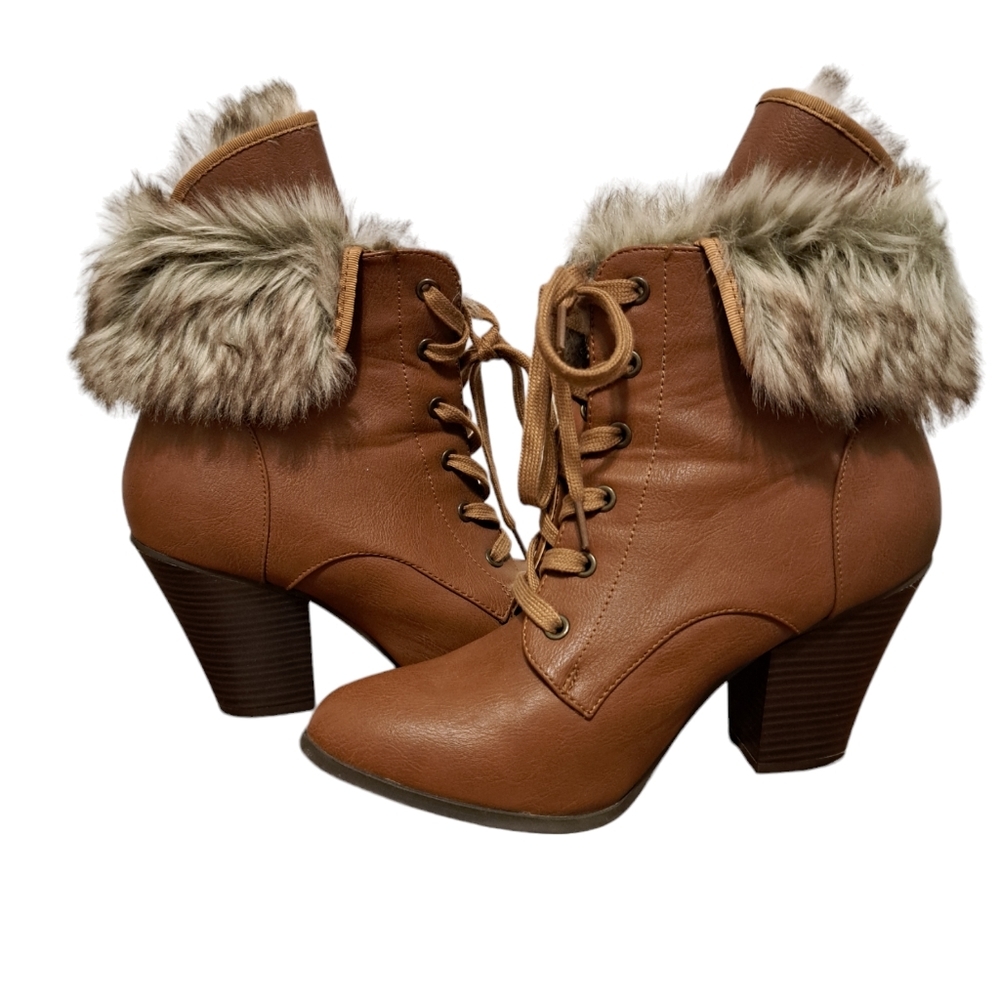 Just Fab boots size 10 EUC - Picture 3 of 8